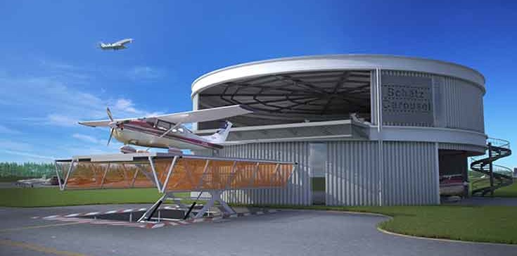 Baden-Schaetz-Vertical-Aircraft-Parking